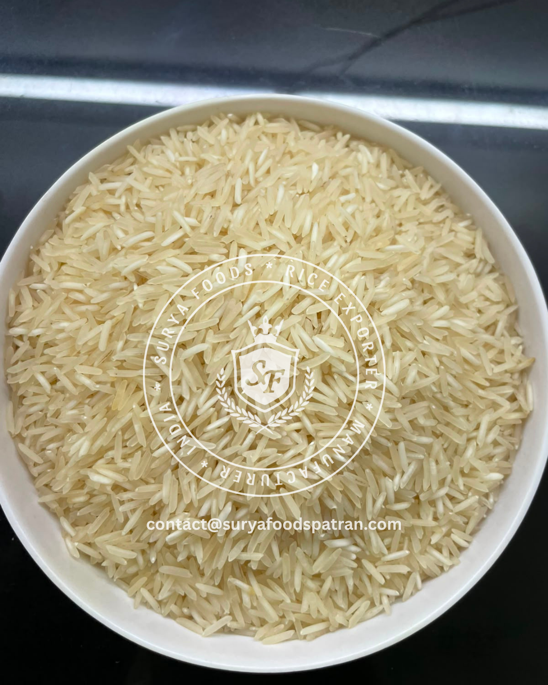 1401 Basmati Rice close-up